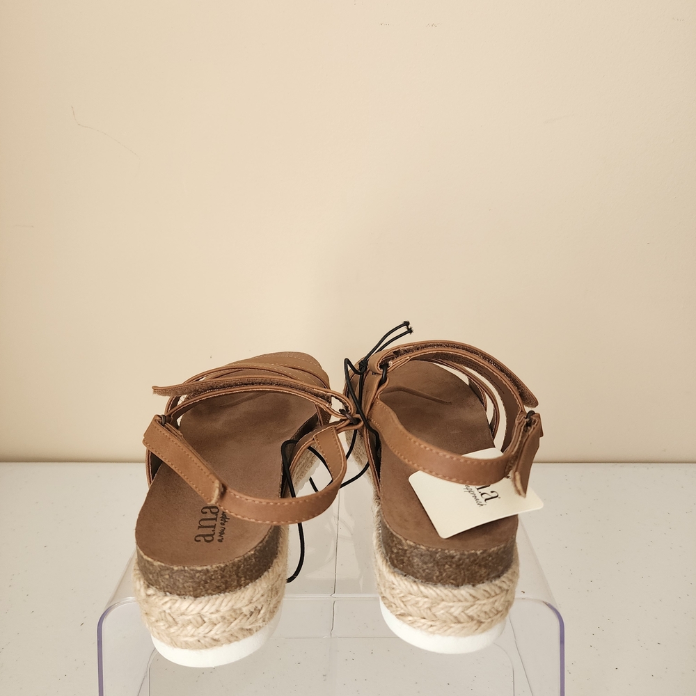 A.N.A  Espadrille Spring and Summer Platform Sandles | Size 6.5 - Picture 5 of 10